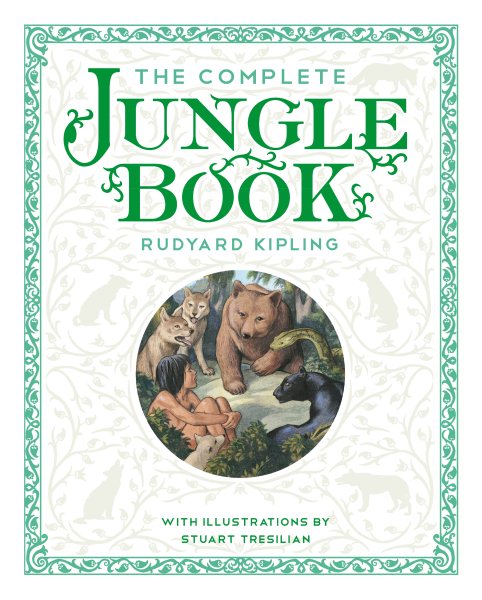 The Complete Jungle Book: with the Original Illustrations by Stuart Tresilian in Full Color cover