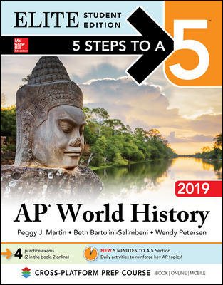 5 Steps to a 5: AP World History 2019 Elite Student Edition cover