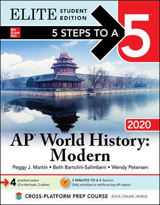 5 Steps to a 5: AP World History: Modern 2020 Elite Student Edition cover