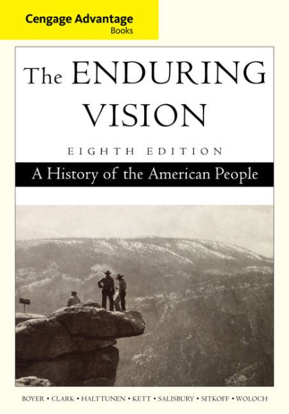 Advantage Books: The Enduring Vision: A History of the American People (Cengage Advantage Books) cover