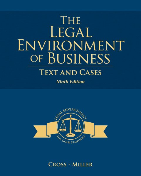 The Legal Environment of Business: Text and Cases cover