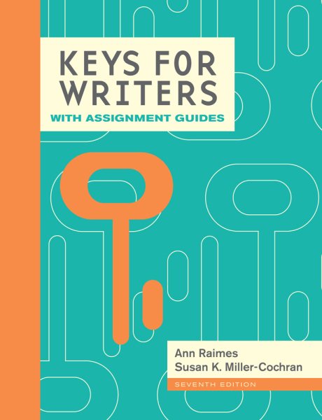 Keys for Writers with Assignment Guides, Spiral bound Version (Keys for Writers Series) cover