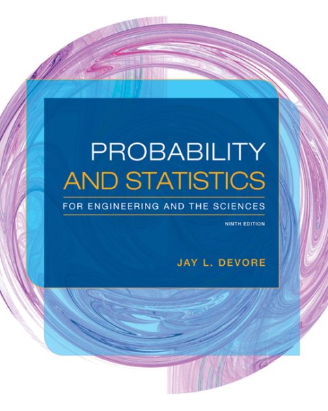 Probability and Statistics for Engineering and the Sciences cover
