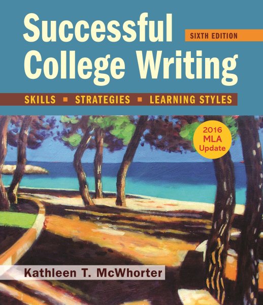 Successful College Writing with 2016 MLA Update cover