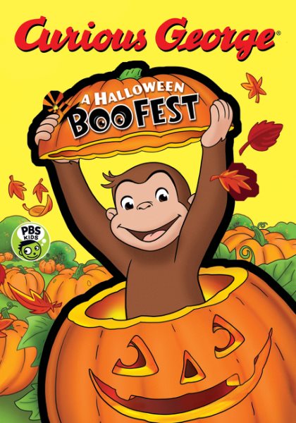 Curious George: A Halloween Boo Fest: A Halloween Book for Kids cover