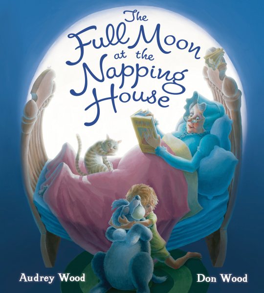 The Full Moon at the Napping House Padded Board Book cover