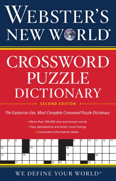 Webster’s New World® Crossword Puzzle Dictionary, 2nd Ed. cover
