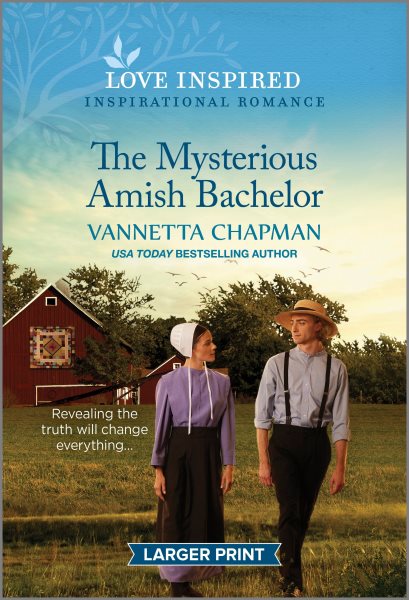 The Mysterious Amish Bachelor: An Uplifting Inspirational Romance (Indiana Amish Market, 4) cover