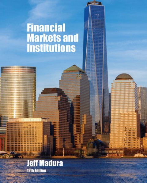 Financial Markets and Institutions cover