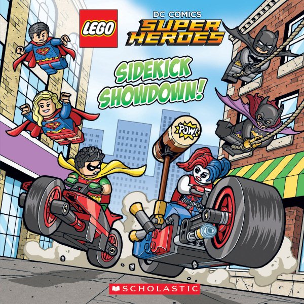 Sidekick Showdown! (LEGO DC Comics Super Heroes: 8x8) (LEGO DC Super Heroes) cover