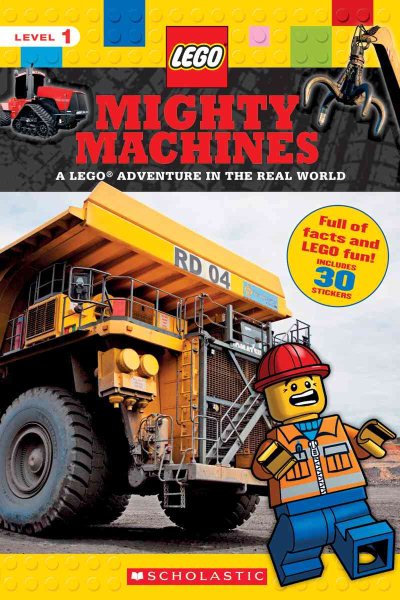 Mighty Machines (LEGO Nonfiction): A LEGO Adventure in the Real World (4) cover