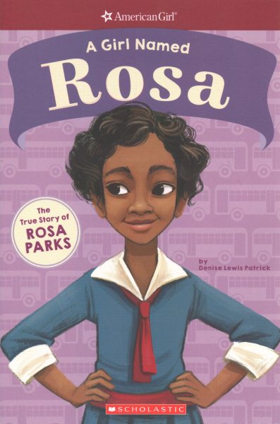 A Girl Named Rosa: The True Story of Rosa Parks (American Girl: A Girl Named) cover