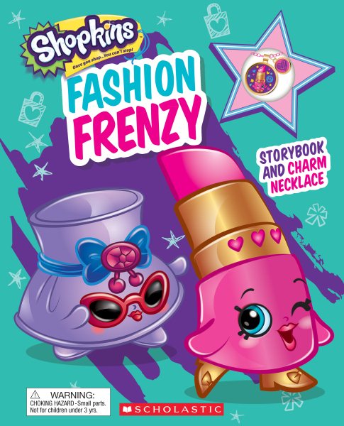 Fashion Frenzy (Shopkins: Storybook with Charm Necklace) cover