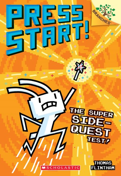 The Super Side-Quest Test!: A Branches Book (Press Start! #6) (6) cover