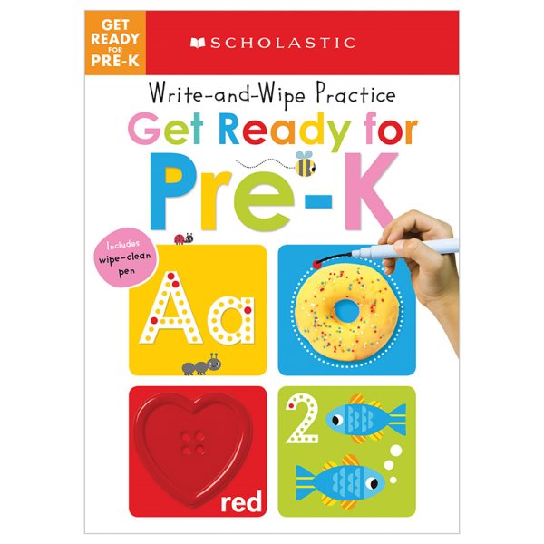 Get Ready for Pre-K Write and Wipe Practice: Scholastic Early Learners (Write and Wipe)