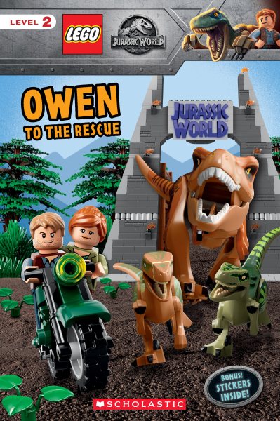 Owen to the Rescue (LEGO Jurassic World: Reader with Stickers) cover