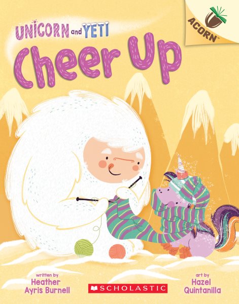 Cheer Up: An Acorn Book (Unicorn and Yeti #4) (4) cover