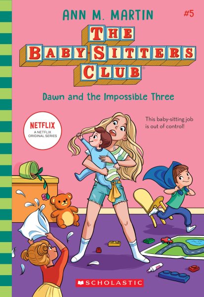 Dawn and the Impossible Three (The Baby-Sitters Club #5) (5) cover