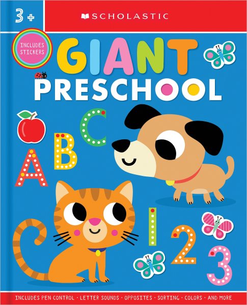 Giant Preschool Workbook: Scholastic Early Learners (Workbook) cover