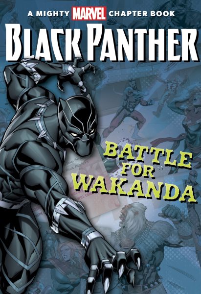 Black Panther: The Battle for Wakanda (A Mighty Marvel Chapter Book) cover