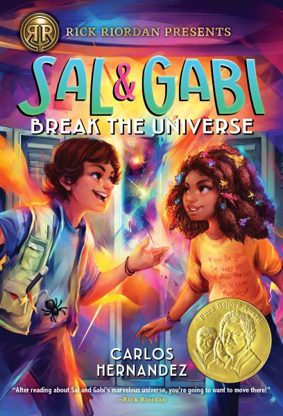 Rick Riordan Presents: Sal and Gabi Break the Universe-A Sal and Gabi Novel, Book 1 cover