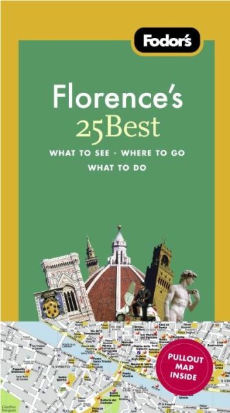 Fodor's Florence's 25 Best, 8th Edition (Full-color Travel Guide) cover