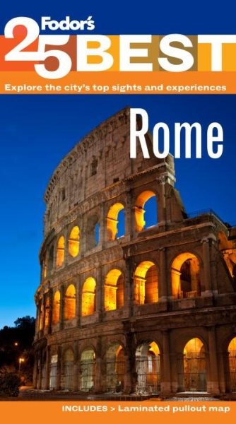 Fodor's Rome's 25 Best (Full-color Travel Guide) cover