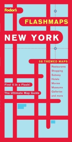 Fodor's Flashmaps New York City, 9th Edition: The Ultimate Map Guide/Find it in a Flash (Full-color Travel Guide) cover