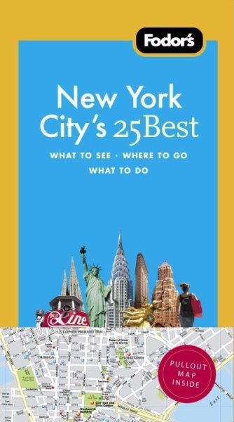 Fodor's New York City's 25 Best, 8th Edition (Full-color Travel Guide) cover