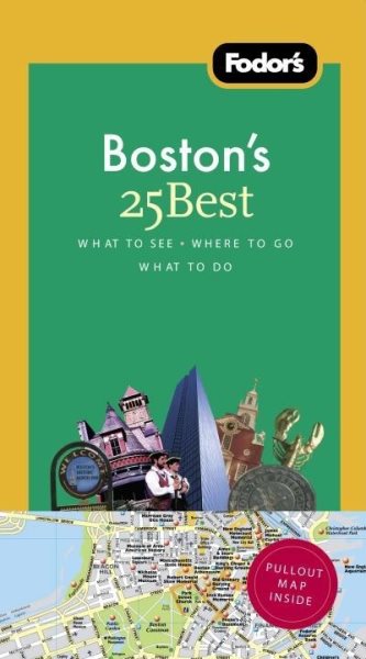 Fodor's Boston's 25 Best, 6th Edition (Full-color Travel Guide) cover