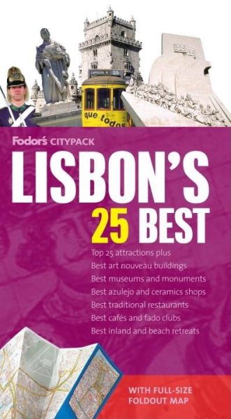 Fodor's Citypack Lisbon's 25 Best, 2nd Edition (Full-Color Travel Guide) cover