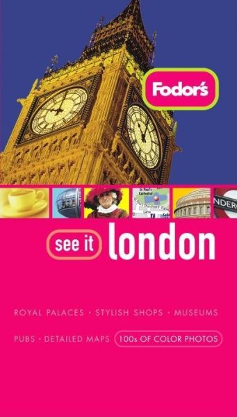 Fodor's See It London, 2nd Edition (Full-color Travel Guide) cover