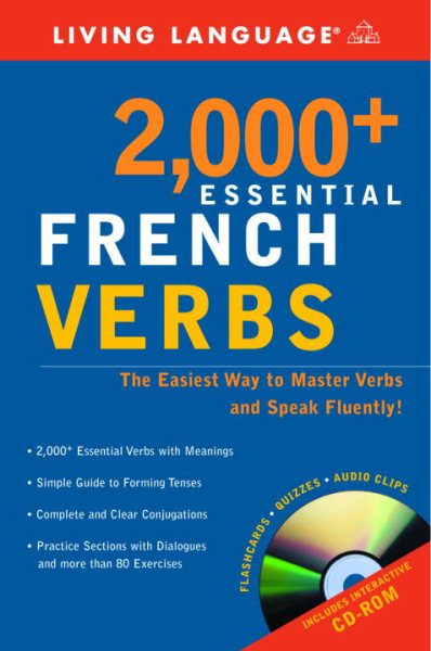 2000+ Essential French Verbs: Learn the Forms, Master the Tenses, and Speak Fluently! (Essential Vocabulary) cover