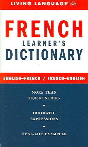 French Learner's Dictionary cover