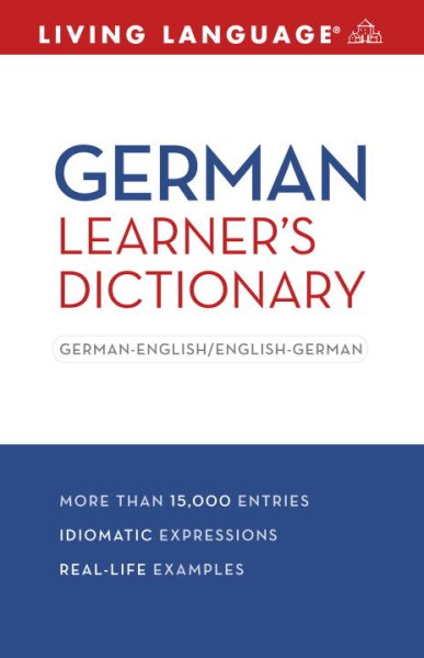 German Learner's Dictionary cover