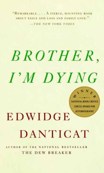 Brother, I'm Dying (Vintage Contemporaries) cover
