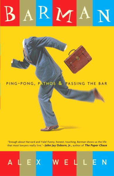 Barman: Ping-Pong, Pathos, and Passing the Bar cover