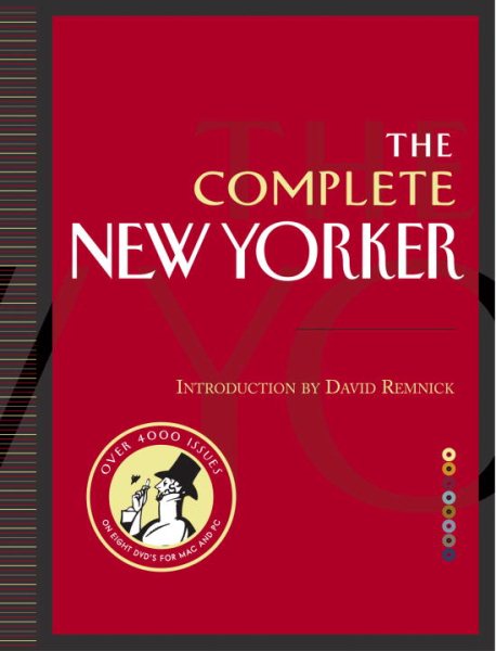 The Complete New Yorker: Eighty Years of the Nation's Greatest Magazine (Book & 8 DVD-ROMs) cover