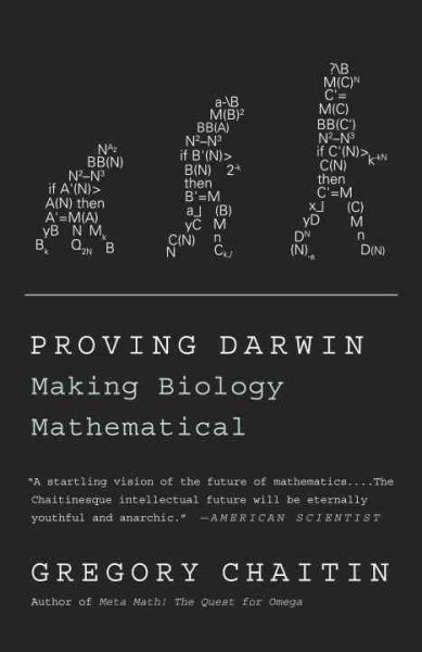 Proving Darwin: Making Biology Mathematical cover