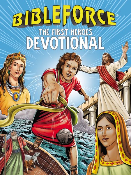 BibleForce Devotional: The First Heroes Devotional cover