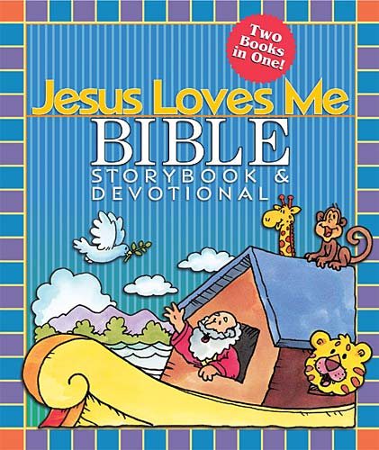 Jesus Loves Me Bible Storybook & Devotional cover