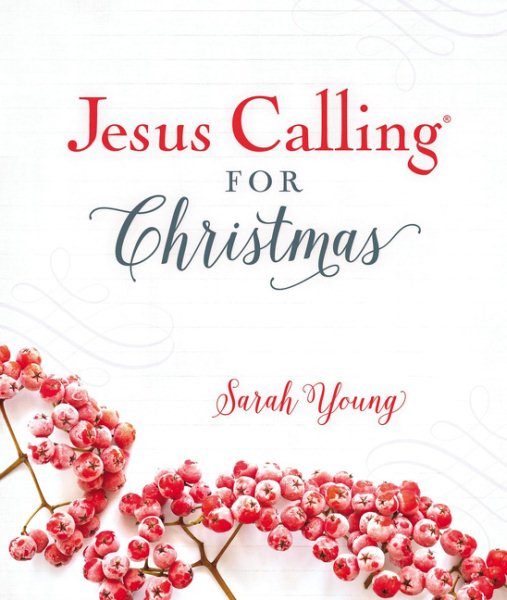 Jesus Calling for Christmas, Padded Hardcover, with full Scriptures cover