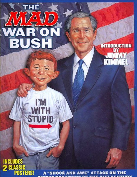 The Mad War on Bush cover