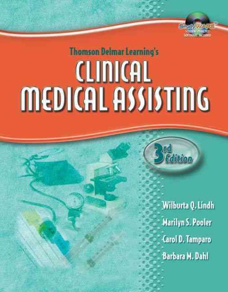 Workbook for Lindh/Pooler/Tamparo/Dahl’s Delmar’s Clinical Medical Assisting, 3rd cover
