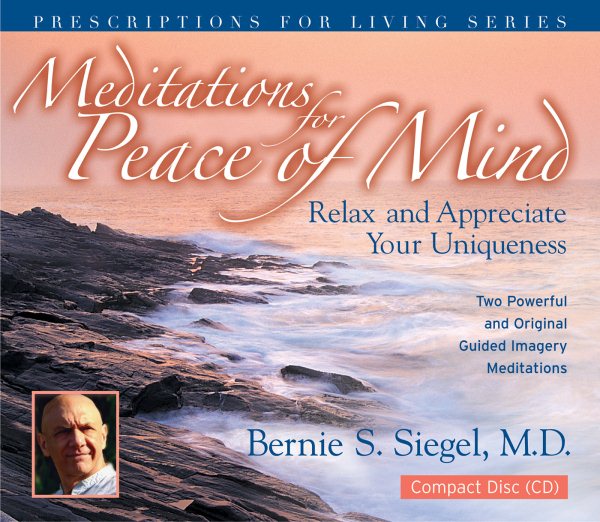 Meditations for Peace of Mind (Prescriptions for Living) cover
