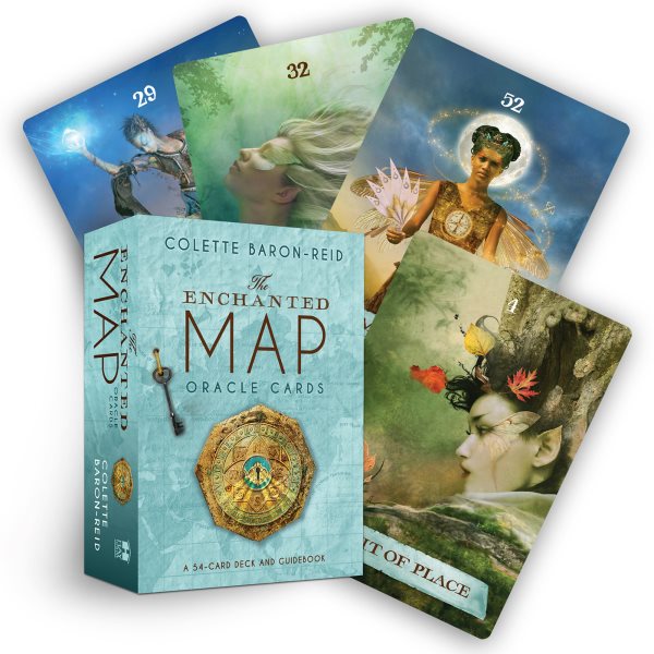 The Enchanted Map Oracle Cards: A 54-Card Deck and Guidebook cover