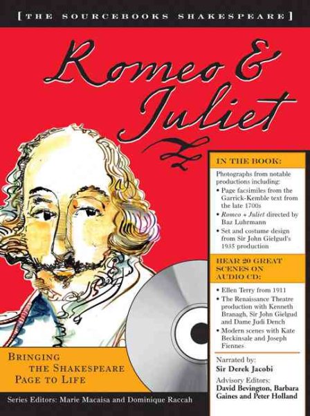 Romeo and Juliet (The Sourcebooks Shakespeare; Book & CD) cover