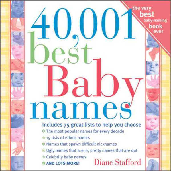 40,001 Best Baby Names cover