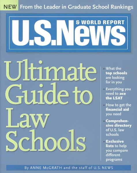 U.S. News Ultimate Guide to Law Schools cover