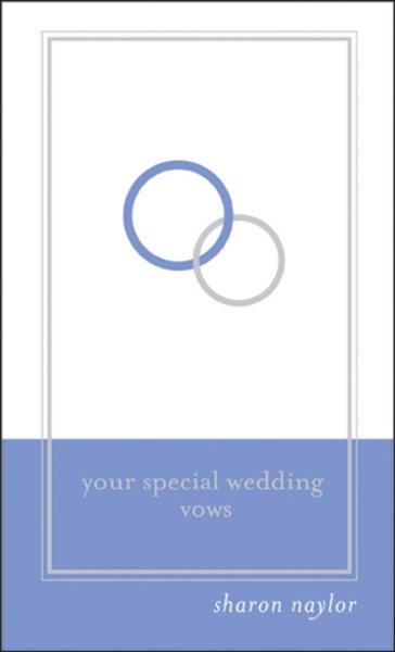 Your Special Wedding Vows cover